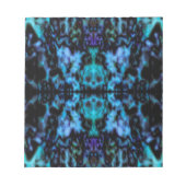 Psychedelisches Kaleidoskopmuster Notizblock (Vorderseite)