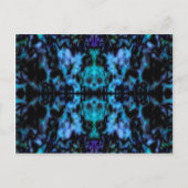 Psychedelisches Kaleidoskopmuster Postkarte (Vorderseite)