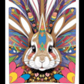 Psychedelisches Kaninchen iPhone Hülle