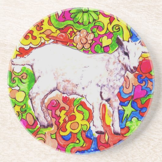 Psychedelisches Kind Untersetzer (Vorne)