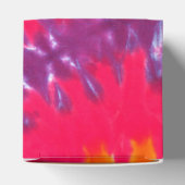 Psychedelisches Krawatte-Farbdesign Geschenkschachtel (Oben)