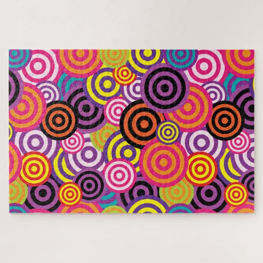 psychedelisches Kreisel-Puzzle Puzzle (Horizontal)