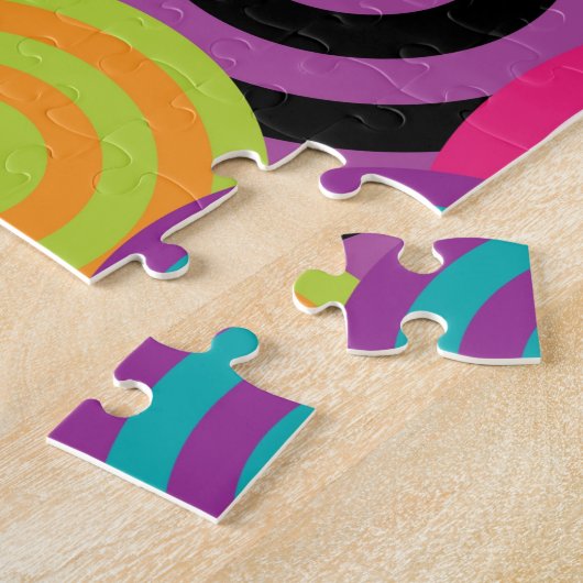 Psychedelisches Kreisrätsel Puzzle (Seite)