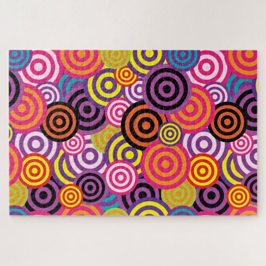 Psychedelisches Kreisrätsel Puzzle (Horizontal)