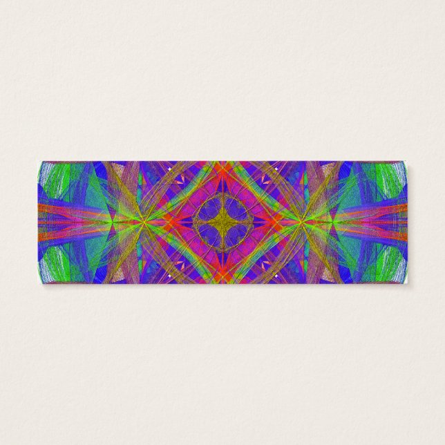 psychedelisches Lesezeichen (Rückseite)