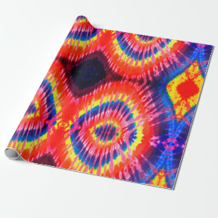 PSYCHEDELISCHES MattPackpapier Geschenkpapier