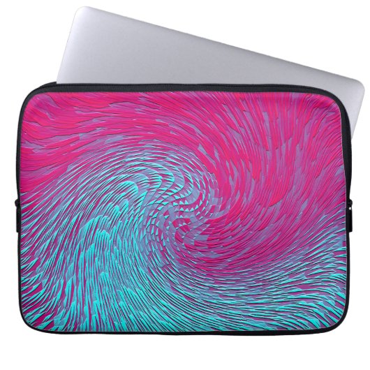 Psychedelisches Meer...... Laptopschutzhülle (Vorderseite)