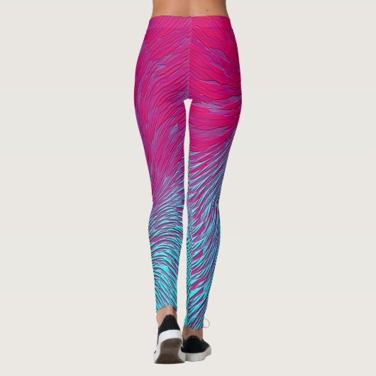 Psychedelisches Meer...... Leggings (Rückseite)