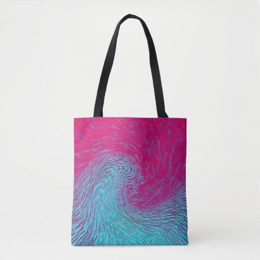 Psychedelisches Meer...... Tasche (Vorderseite)