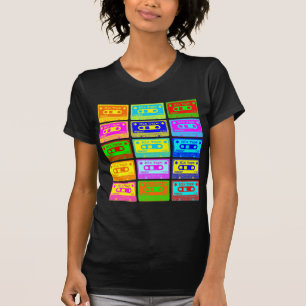 Psychedelisches Mischungs-Band T-Shirt