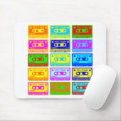 Psychedelisches Mix-Tape Mousepad (Mit Mouse)