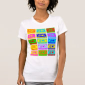 Psychedelisches Mix-Tape T-Shirt (Vorderseite)