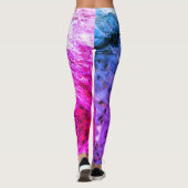Psychedelisches Monscape Leggings (Rückseite)