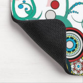 Psychedelisches Mousepad (Ecke)