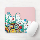 Psychedelisches Mousepad (Mit Mouse)