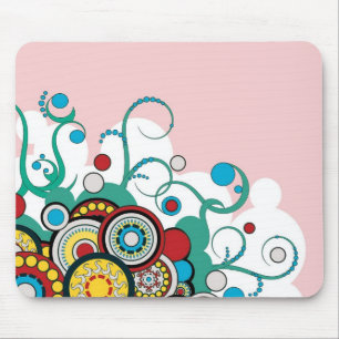 Psychedelisches Mousepad
