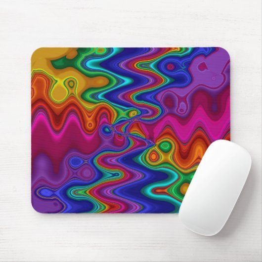 Psychedelisches Mousepad (Mit Mouse)