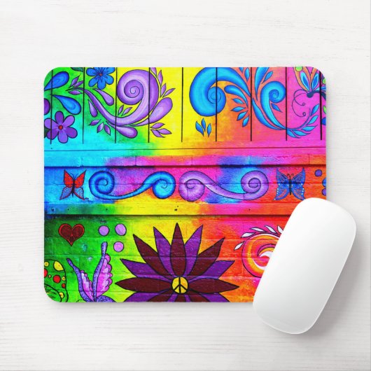 psychedelisches mousepad Farbe des Hippie (Mit Mouse)