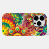 Psychedelisches Muster Case-Mate iPhone Hülle (Rückseite (Horizontal))