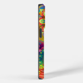 Psychedelisches Muster Case-Mate iPhone Hülle (Rückseite / Rechts)