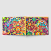 Psychedelisches Muster Gästebuch (Voll)