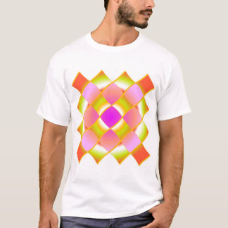 psychedelisches Muster T-Shirt