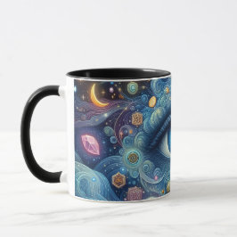 Psychedelisches Mystisches Auge Tasse