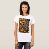 Psychedelisches Obst 1 T-Shirt (Vorne ganz)