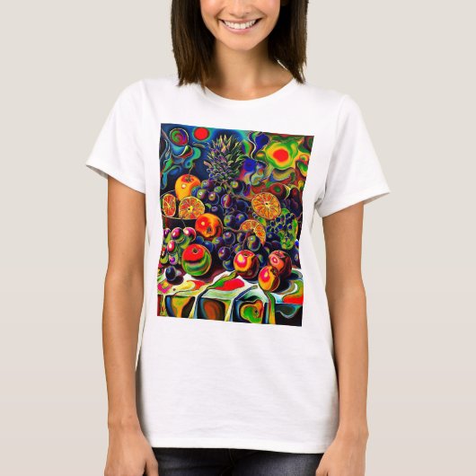 Psychedelisches Obst 4 T-Shirt (Vorderseite)