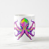 Psychedelisches Octopus Head Design Kaffeetasse (Mittel)