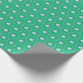 Psychedelisches Opossum Geschenkpapier (Ecke)