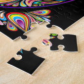 Psychedelisches Osterei-Design Puzzle (Seite)