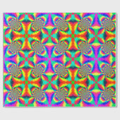 PSYCHEDELISCHES Packpapier (Flach)