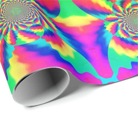 PSYCHEDELISCHES Packpapier (Rolleneckpunkt)