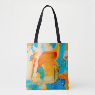 Psychedelisches Papier. Classic Blue und Lush Lava Tasche
