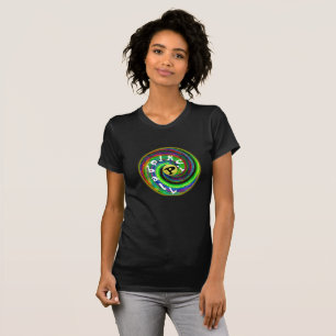 Psychedelisches Pickleball T-Shirt