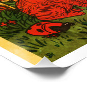 Psychedelisches Poster (Ecke)