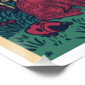 Psychedelisches Poster (Ecke)