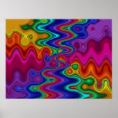 Psychedelisches Poster (Vorne)