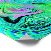 Psychedelisches Poster groß (18,4" x 19") (Ecke)