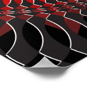 Psychedelisches Poster: Vertigo Abstrakt: Explosio Poster (Ecke)