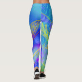 psychedelisches prana leggings (Rückseite)