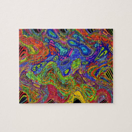 Psychedelisches Puzzle (Horizontal)