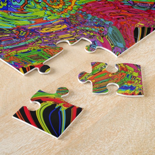 Psychedelisches Puzzle (Seite)