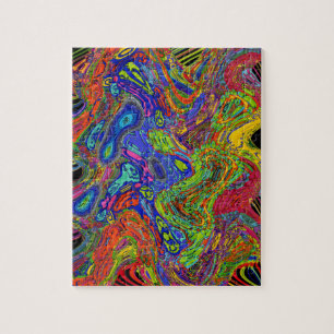 Psychedelisches Puzzle