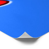 Psychedelisches Puzzle Poster (Ecke)