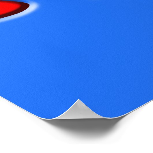 Psychedelisches Puzzle Poster (Ecke)