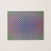 Psychedelisches Pyramidenpuzzle Puzzle (Horizontal)