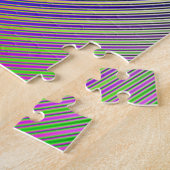 Psychedelisches Pyramidenpuzzle Puzzle (Seite)