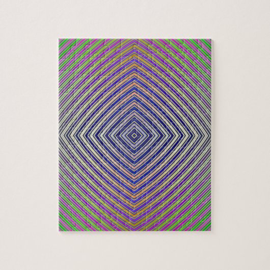 Psychedelisches Pyramidenpuzzle Puzzle (Vertikal)
